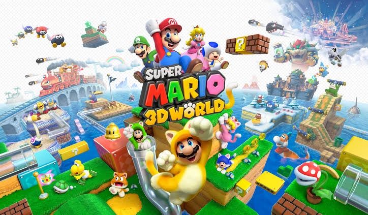 Super mario 3d world cover art