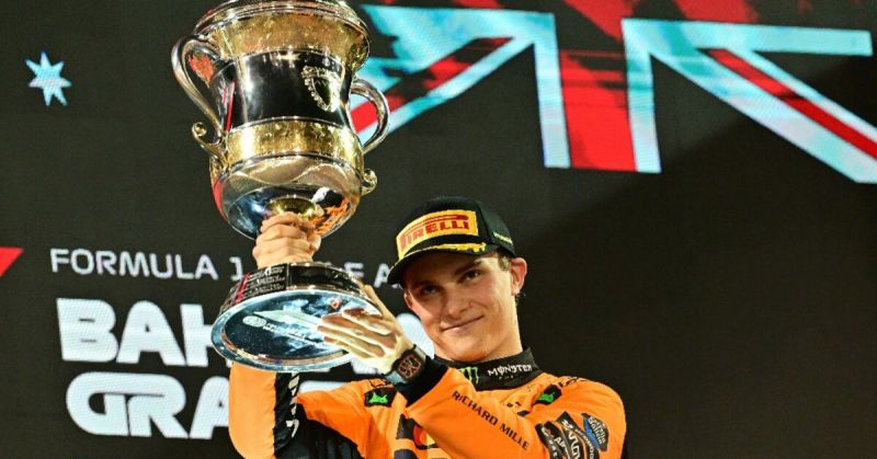 McLaren's Piastri powers to 'mega' win in Bahrain