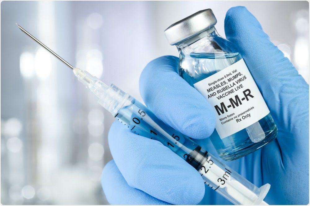 Picture of the MMR vaccine 