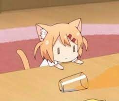 Maa from Nyanko Days has spilled her juice. mods? MODS?