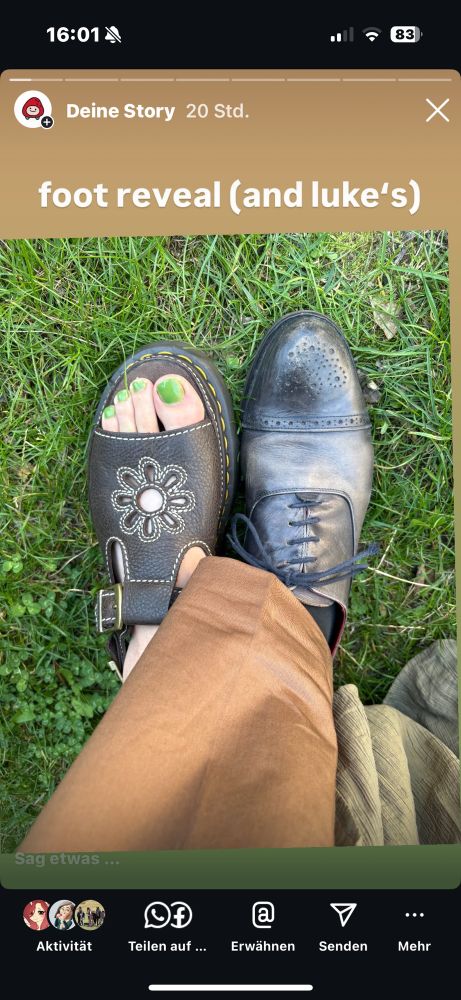 my foot? why am i posting this… 