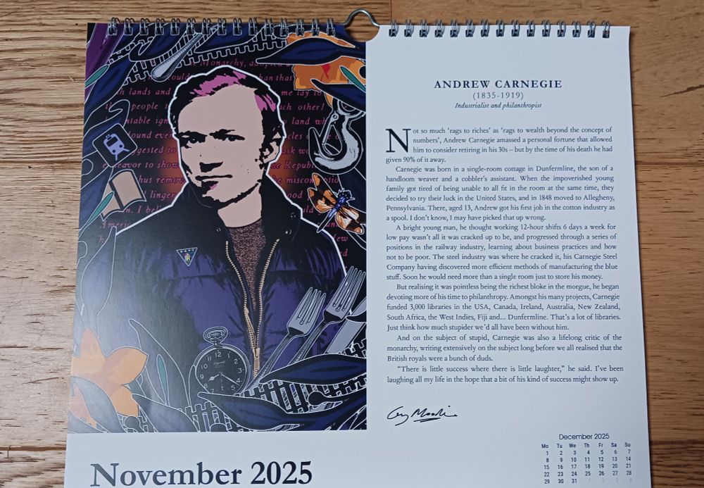 Andrew Carnegie by Greg Moodie 