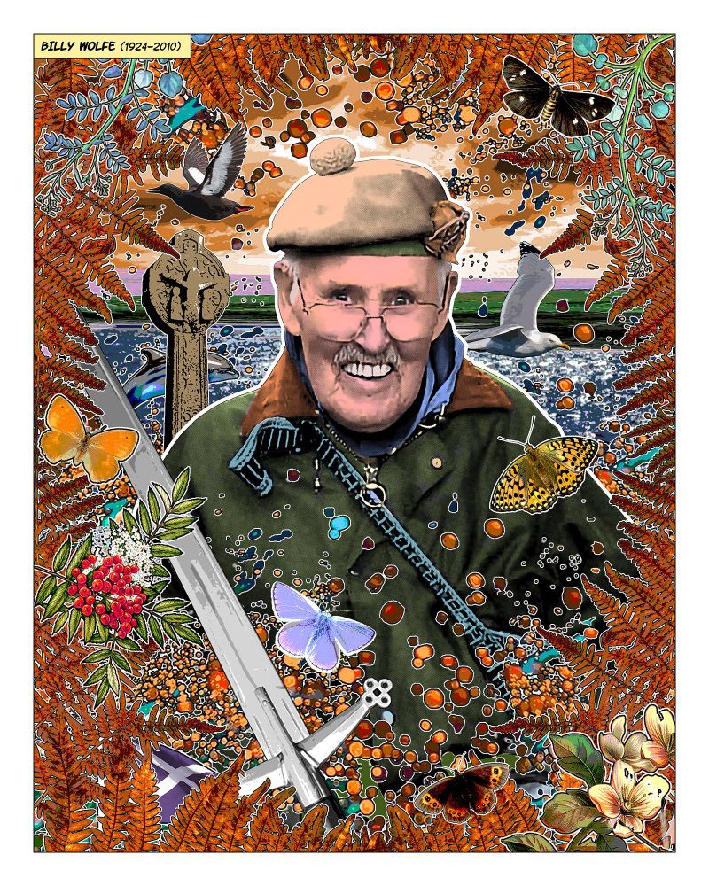 Portrait of Billy Wolfe.