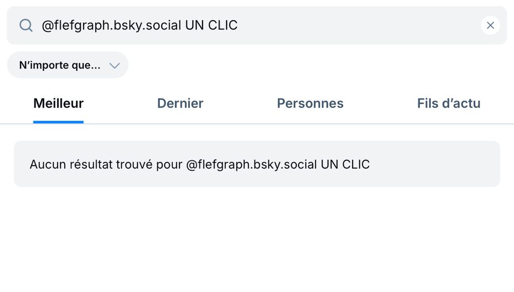 recherche dans les posts les plus populaire "@flefgraph.bsky.social UN CLIC"