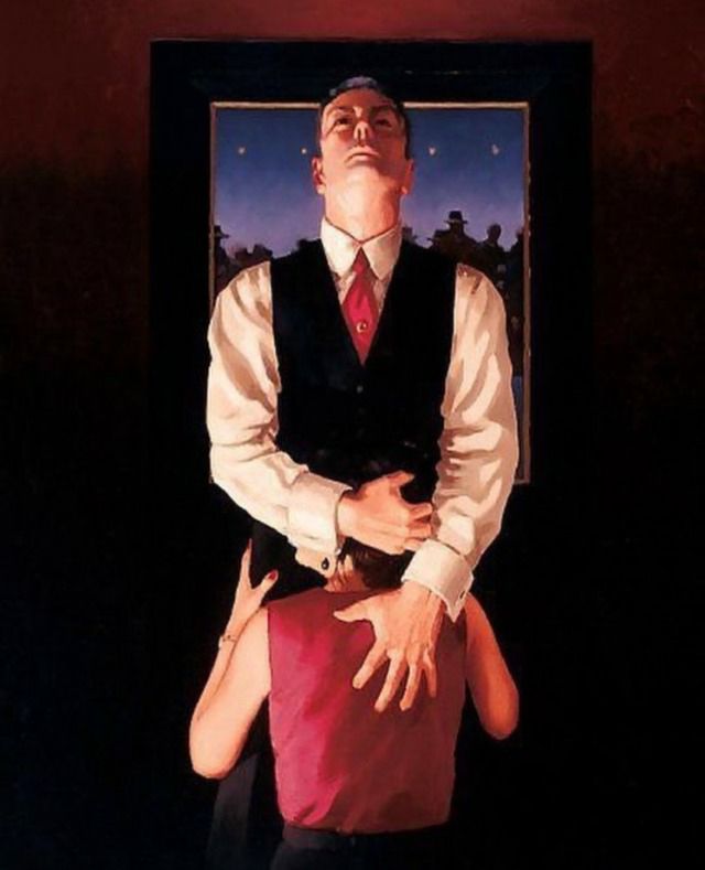 A Strange and Tender Magic by Jack Vettriano