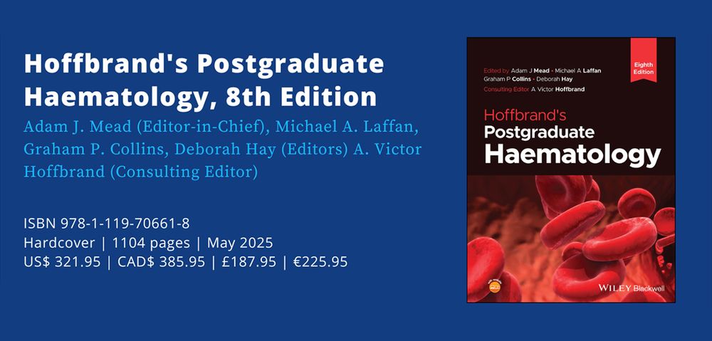 Flyer for Hoffbrand's Postgraduate Haematology, 8th Edition