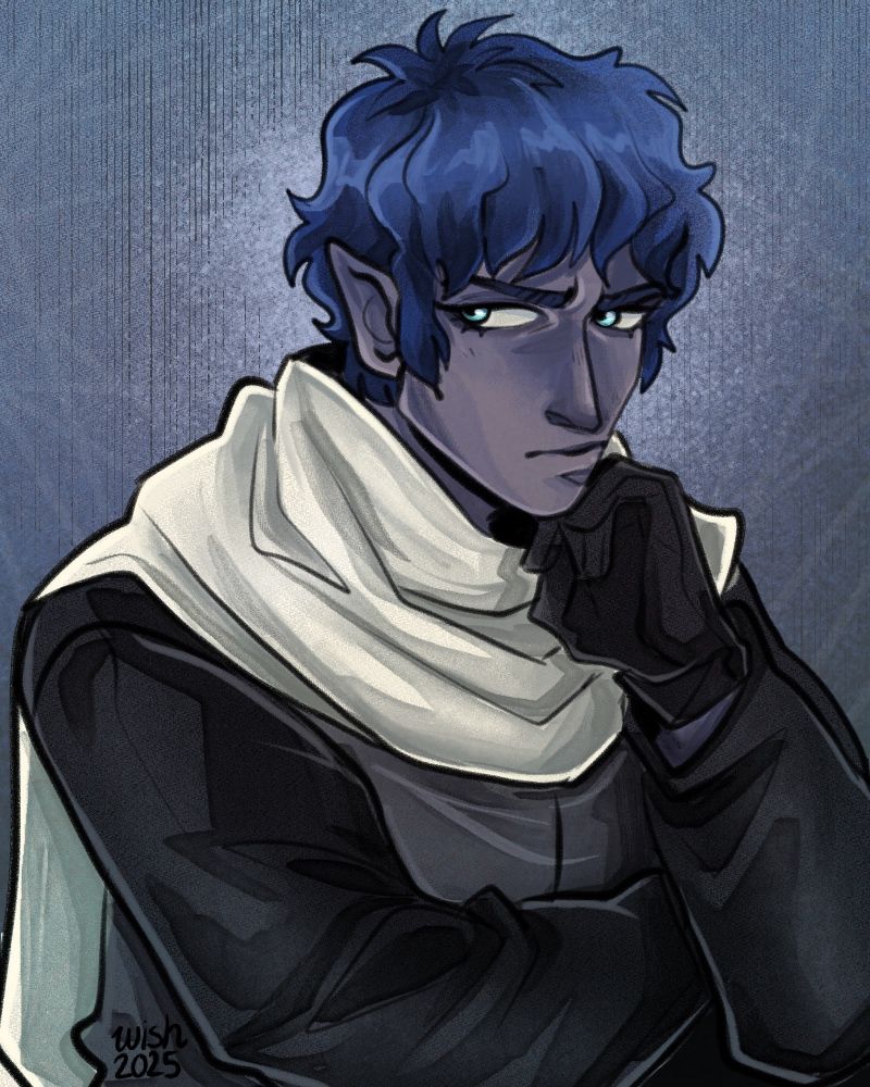 My boy lethe, pensive and dehydrated 
