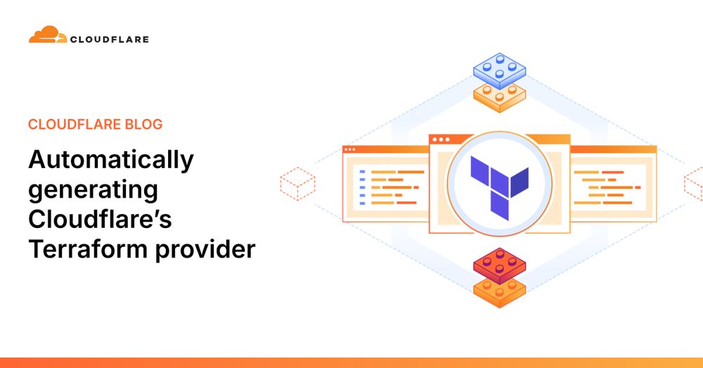 Automatically generating Cloudflare’s Terraform provider