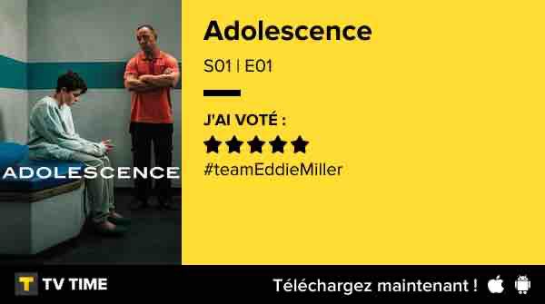 Adolescence - episode 1 - 5 stars