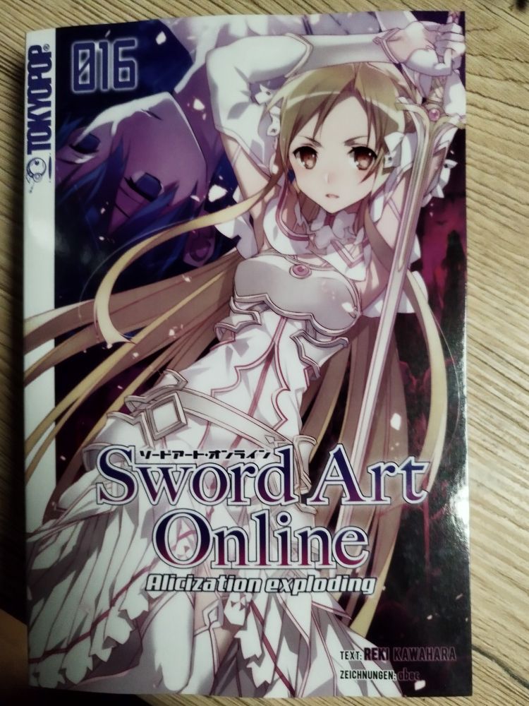 Band 16 der Light Novel von Sword Art Online.
