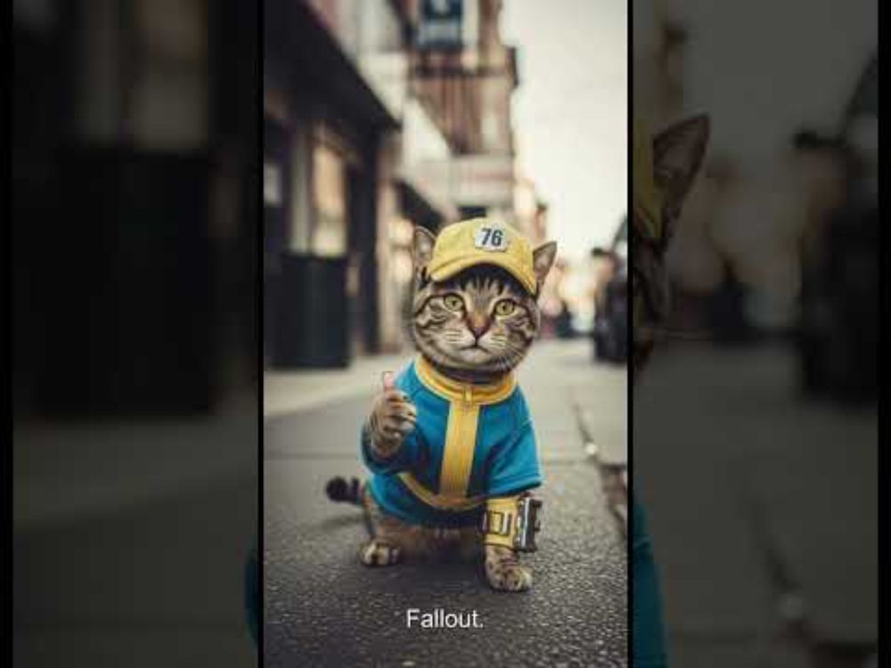 Making Cute Fallout 76 Cats With YouTube AI