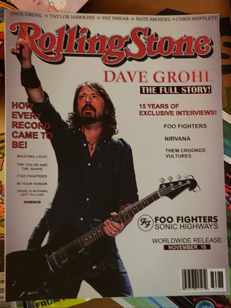 Unofficial Foo Fighters Rolling Stone cover 
