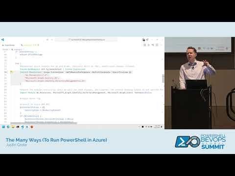 The Many Ways (To Run PowerShell in Azure) by Justin Grote
