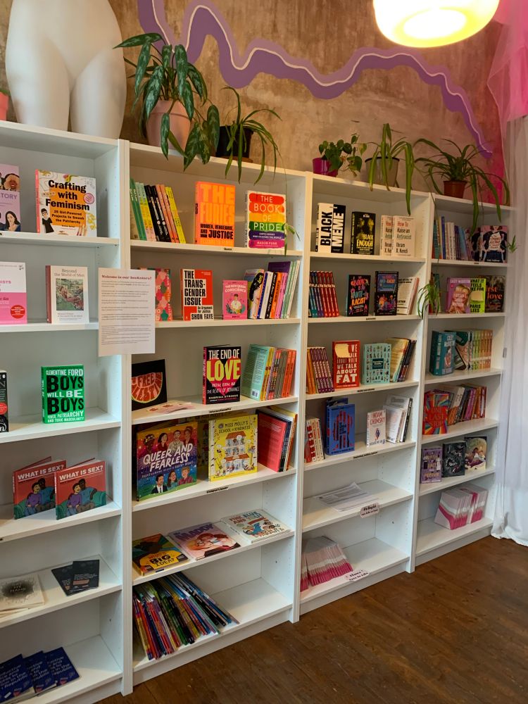 A bookshelf