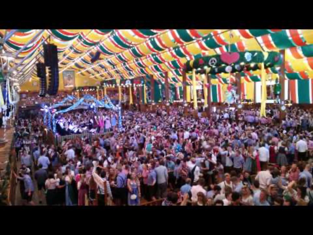 Schützenzelt singt Robbie Williams - Angels