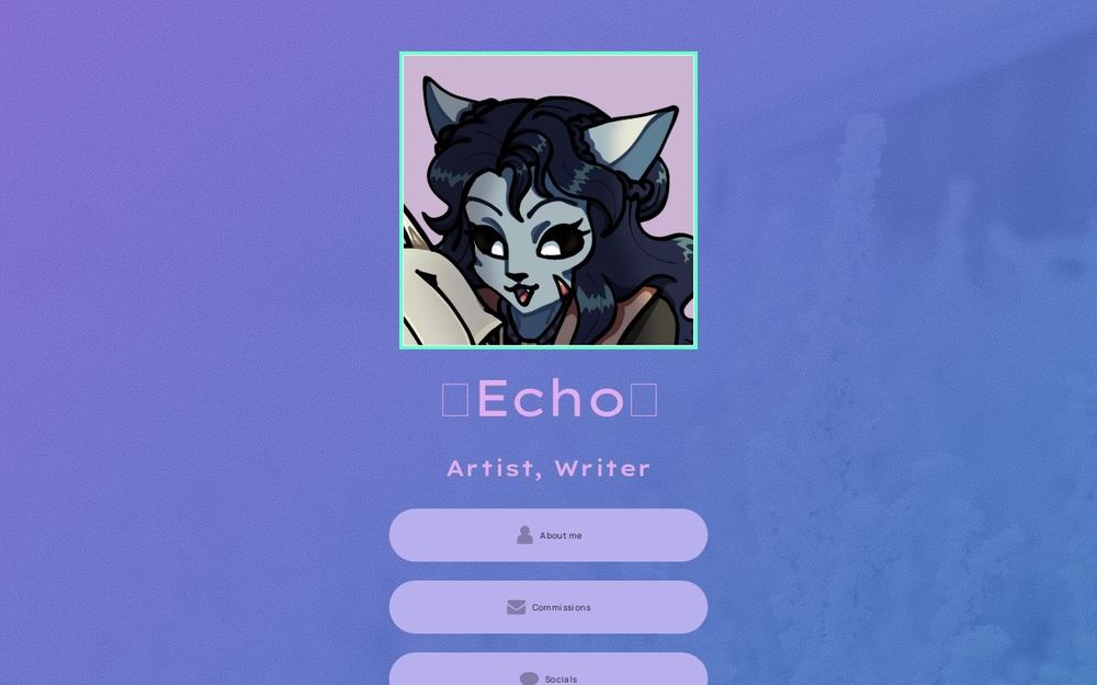 Echo's carrd