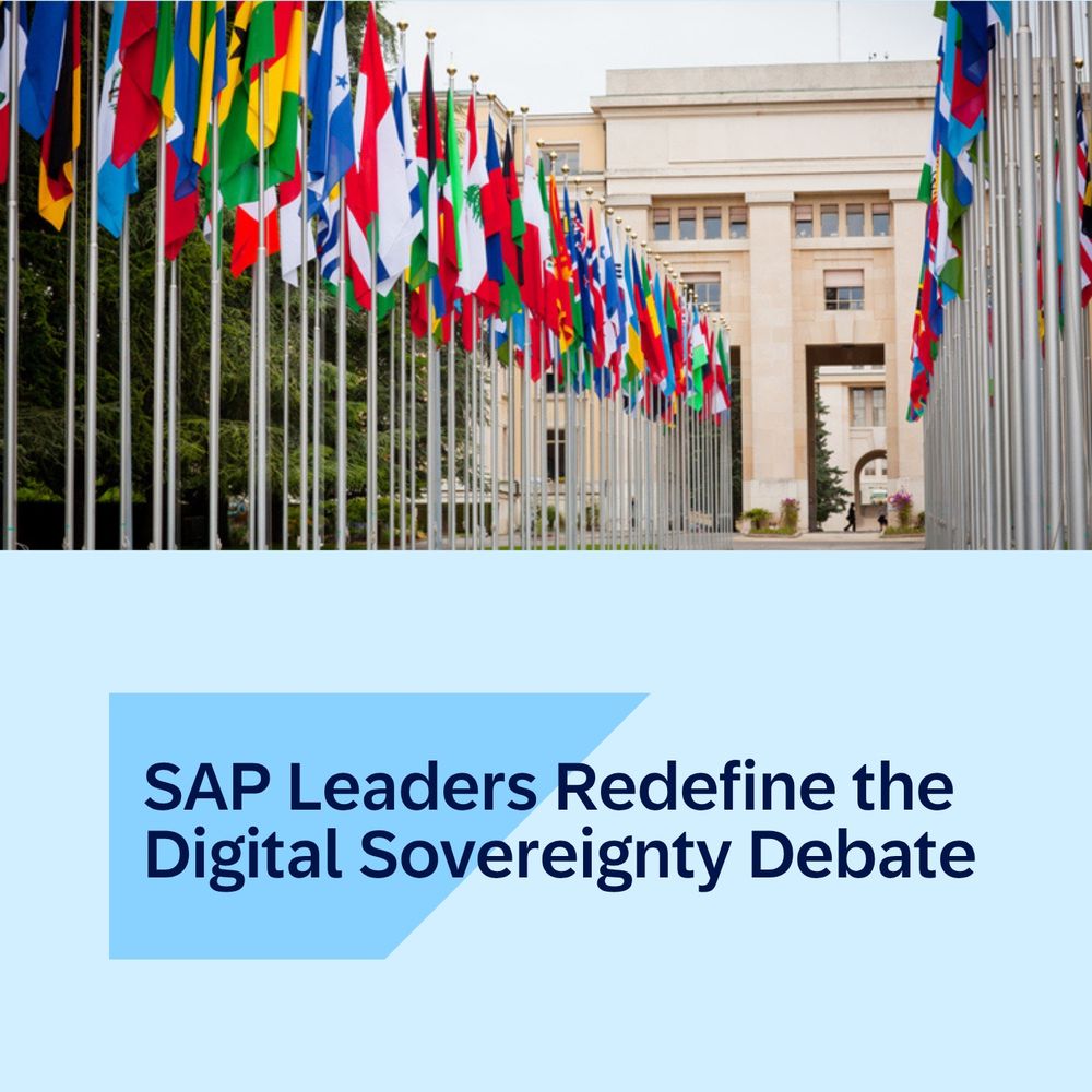 SAP Leaders Redefine the Digital Sovereignty Debate