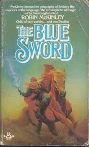 Cover of The Blue Sword by Robin McKinley