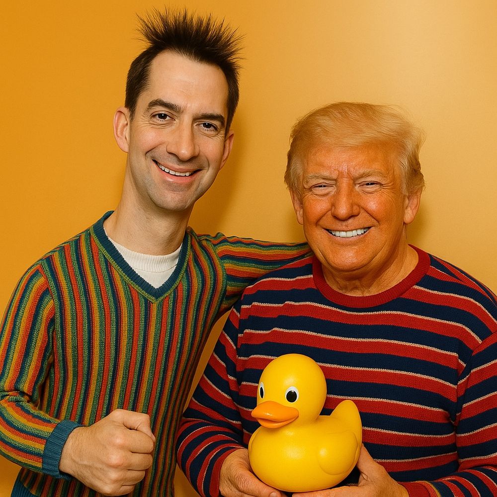 Tom and Donny as Bert and Ernie