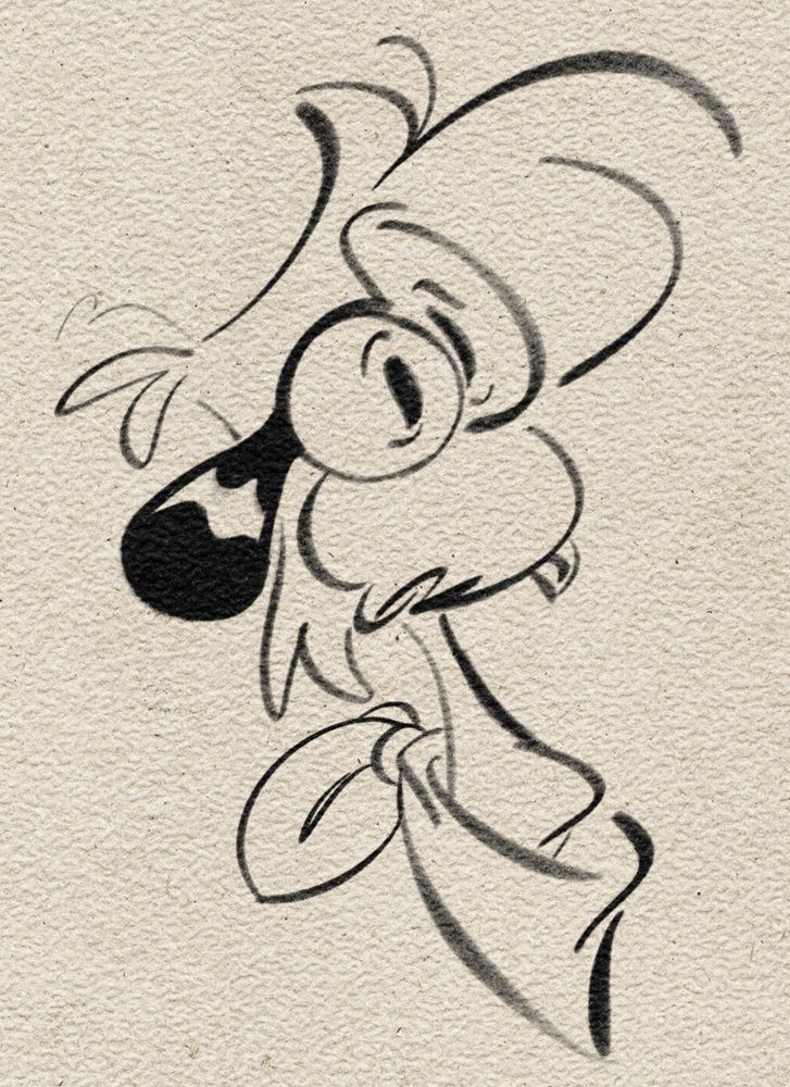 A cartoon bird with a big beak and glasses. He looks on, seeming a little frazzled.
