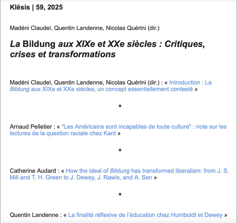 Table of contentes of vol. 59 of Klesis Journal.