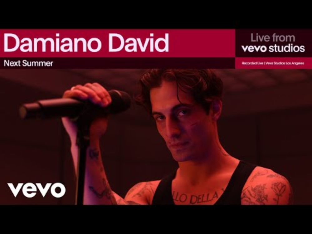Damiano David - Next Summer | Live From Vevo Studios