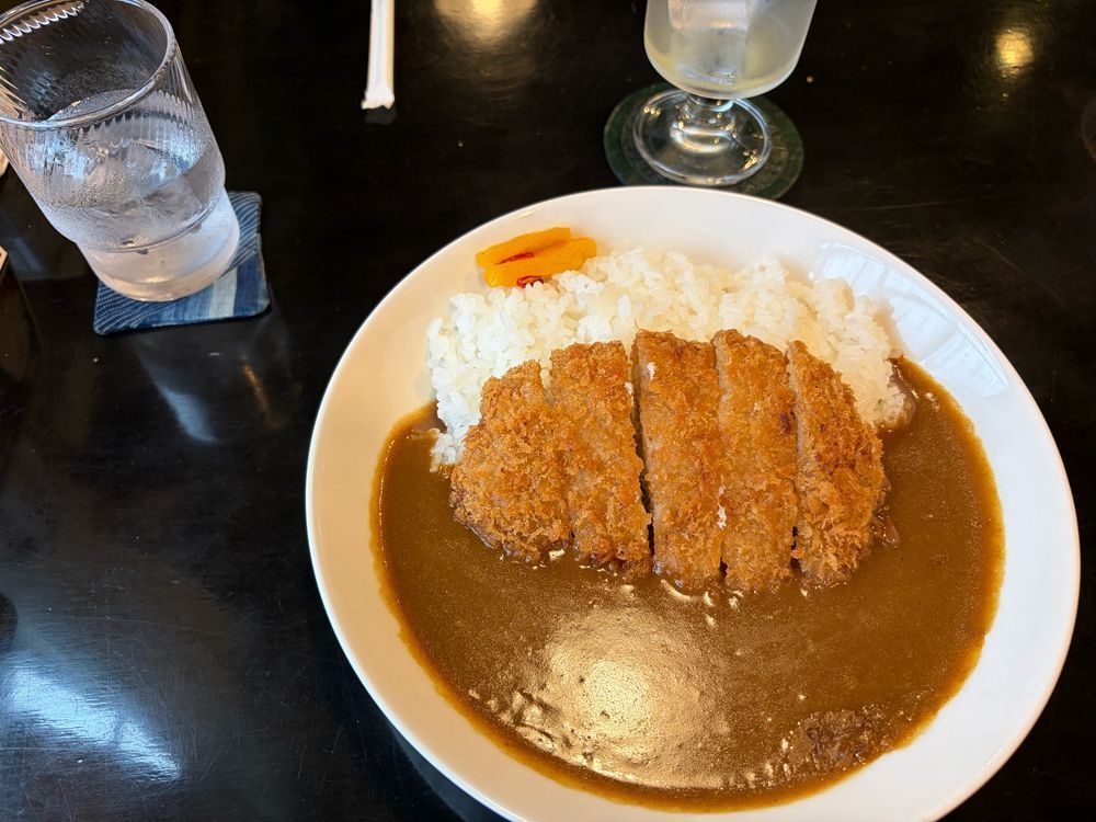 A Katsu Curry on rice 