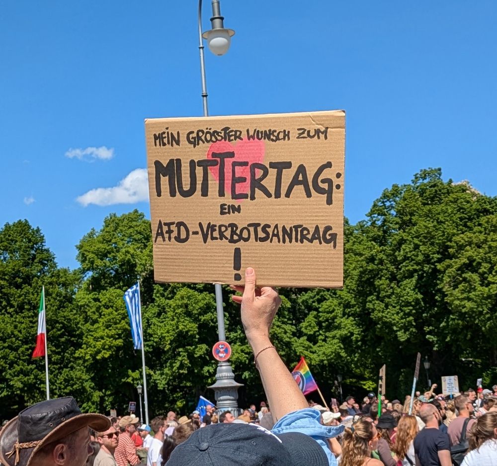 Mein größter Wunsch zum Muttertag: ein AfD-Verbotsantrag