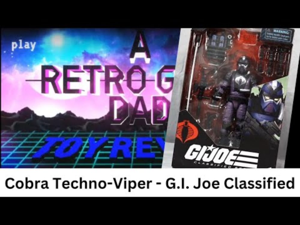 Cobra Techno-Viper - G.I. Joe Classified Unboxing and Review