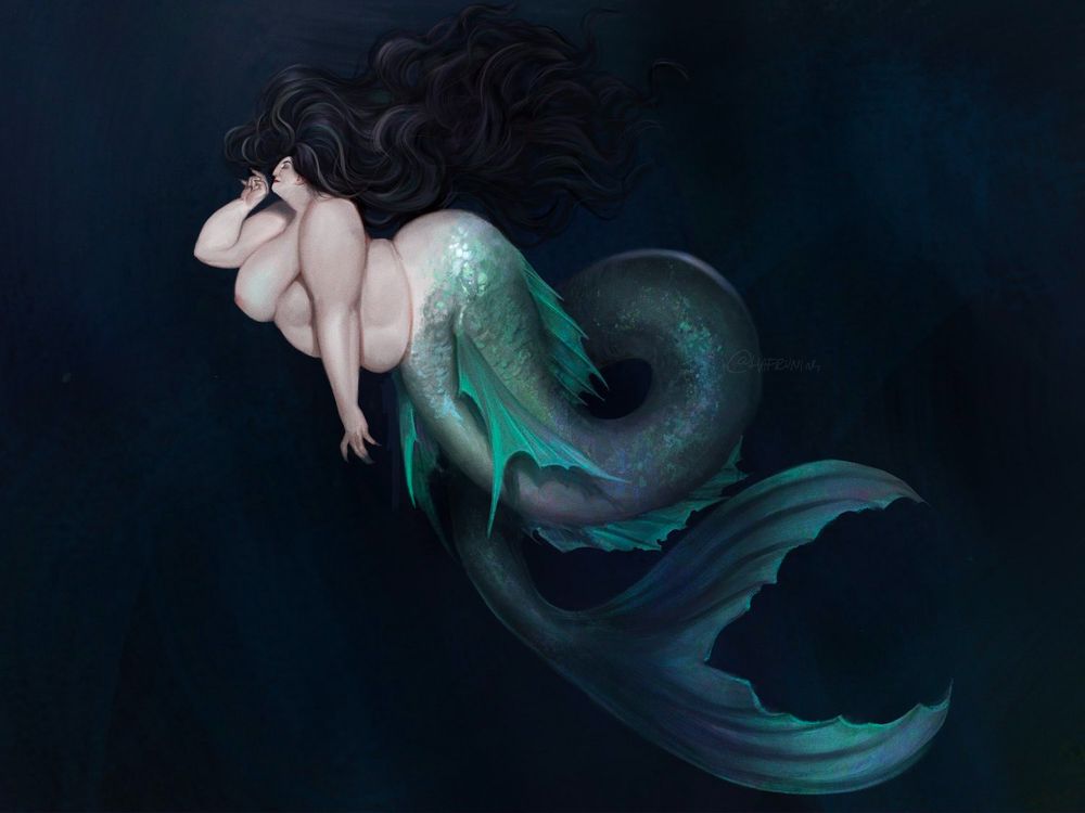 fat mermaid! 