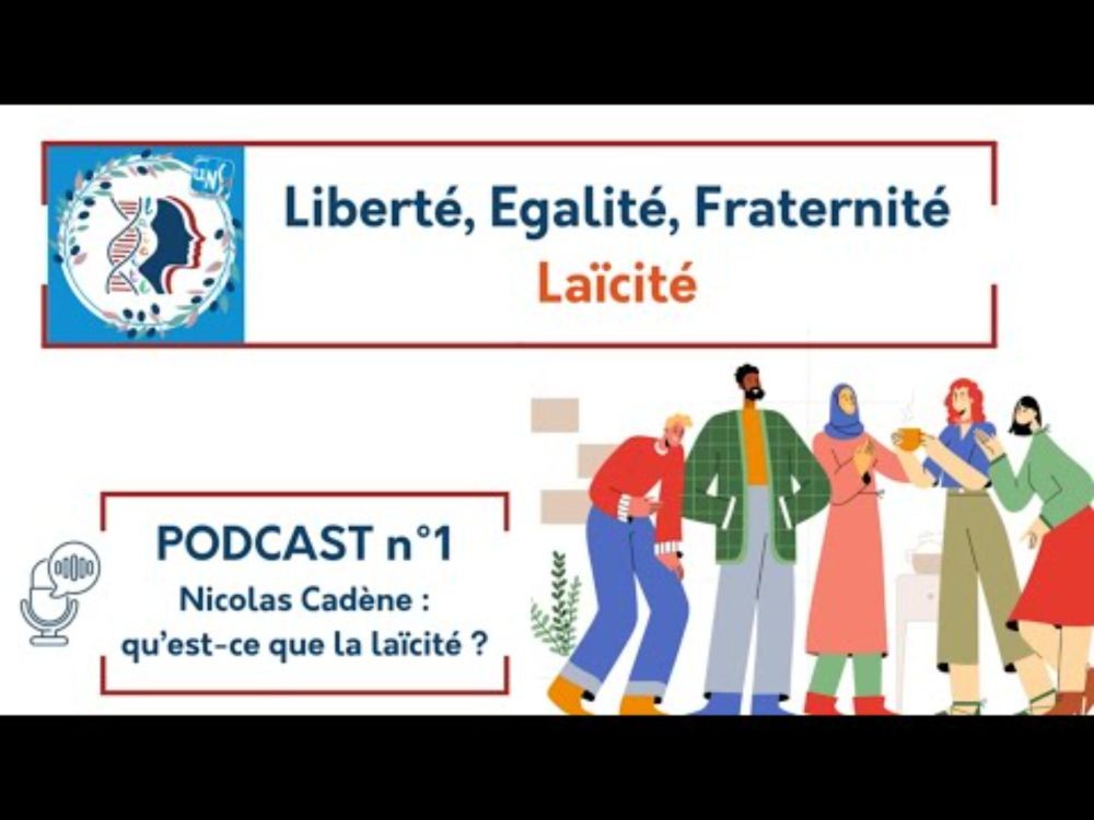 #laïcité  : définition et cadre juridique - Un podcast Unsa Éducation avec Nicolas CADENE