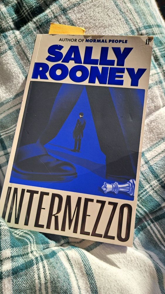 Cover of Sally Rooney's book, Intermezzo.