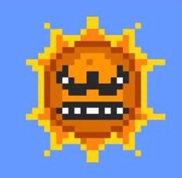 The sun is fucken mad