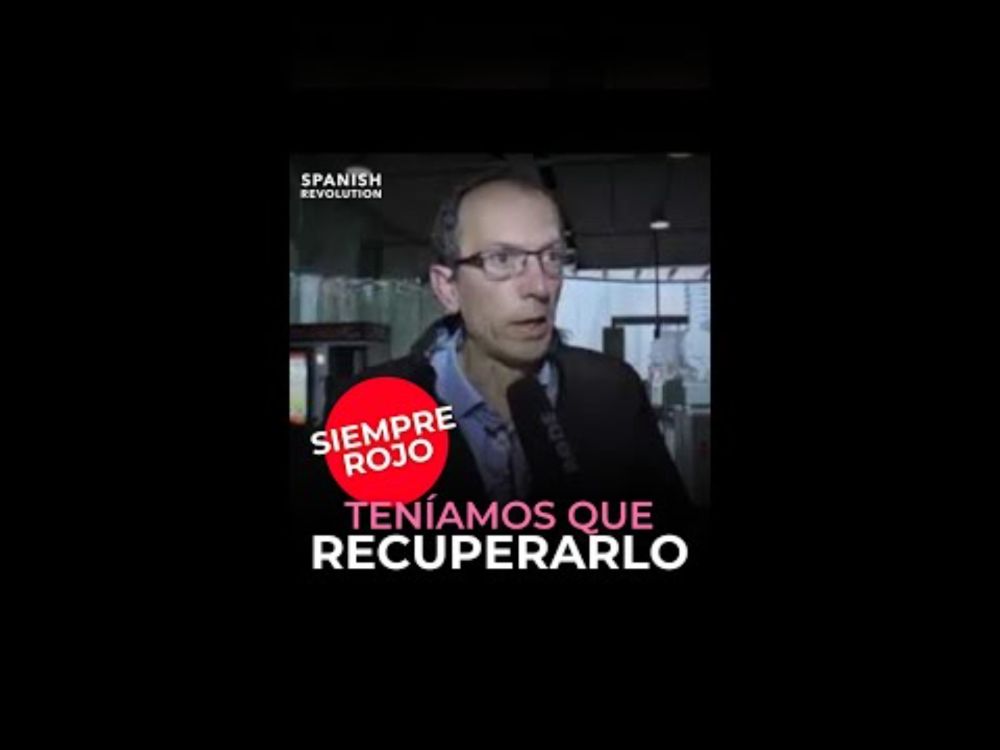 Teníamos que recuperarlo: soy rojo