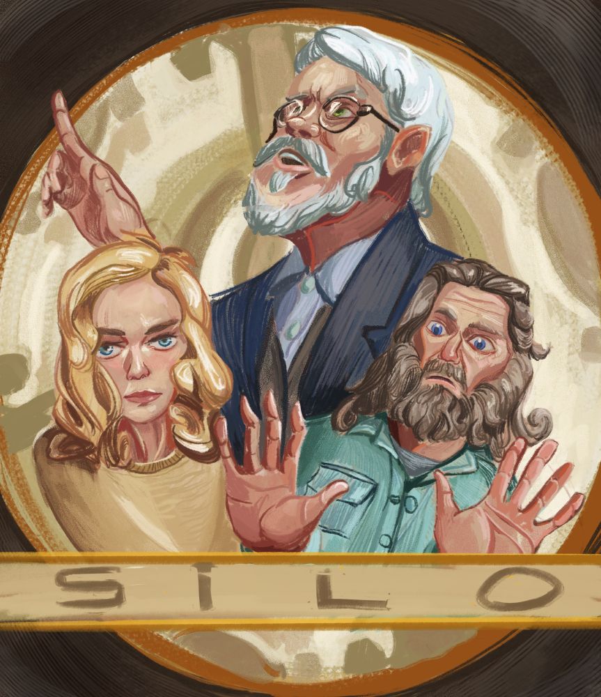 A fan poster for tv show Silo season 2