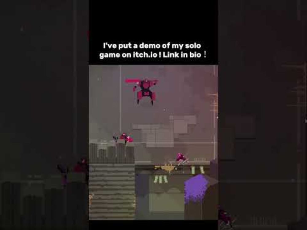 My solo game mixes Hades and Undertale ! I've put the demo online for free!
