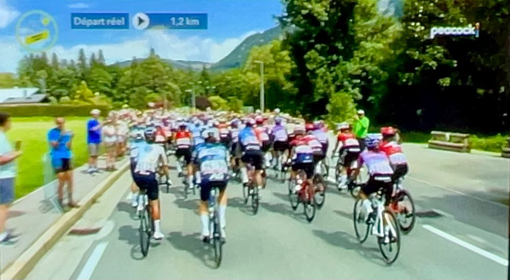 Race is just beginning. 