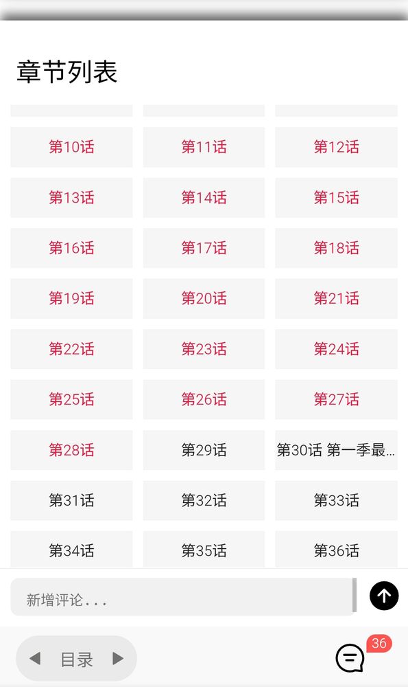 a screenshot of chapters that I've read so far. I've read altogether 28 chapters. comparing with the last post above, I've read today 21 chapters.