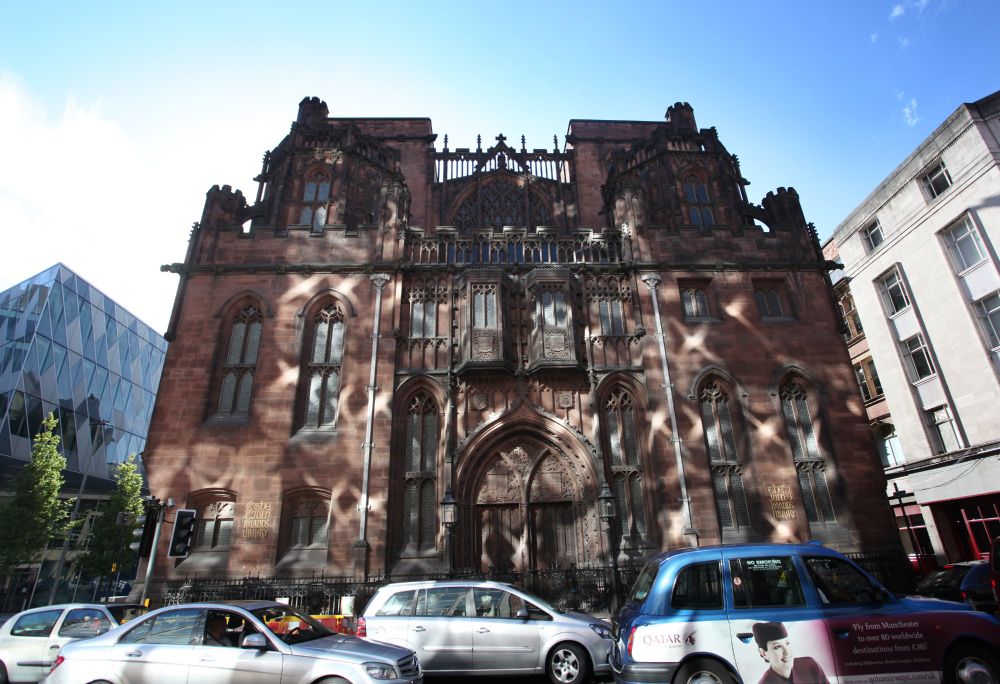 Exterior of John Rylands Library