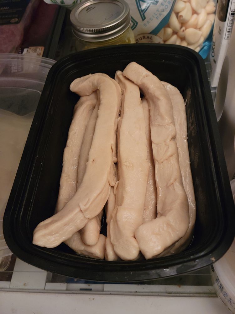 biang biang noodles in a food prep container