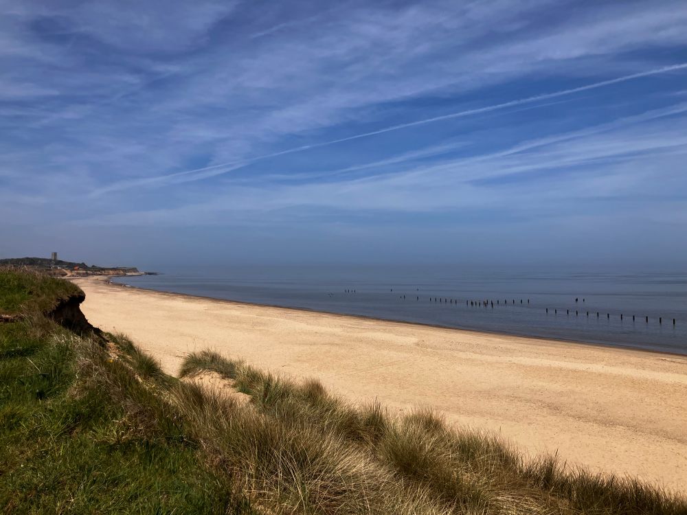 Beautiful beach near Happisburgh