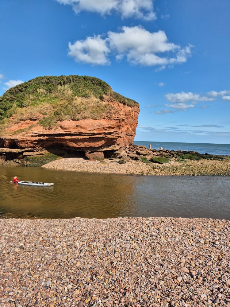 Budleigh Salterton beach