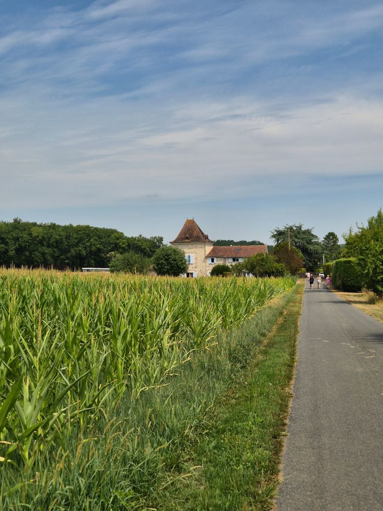 Views across the French countryside