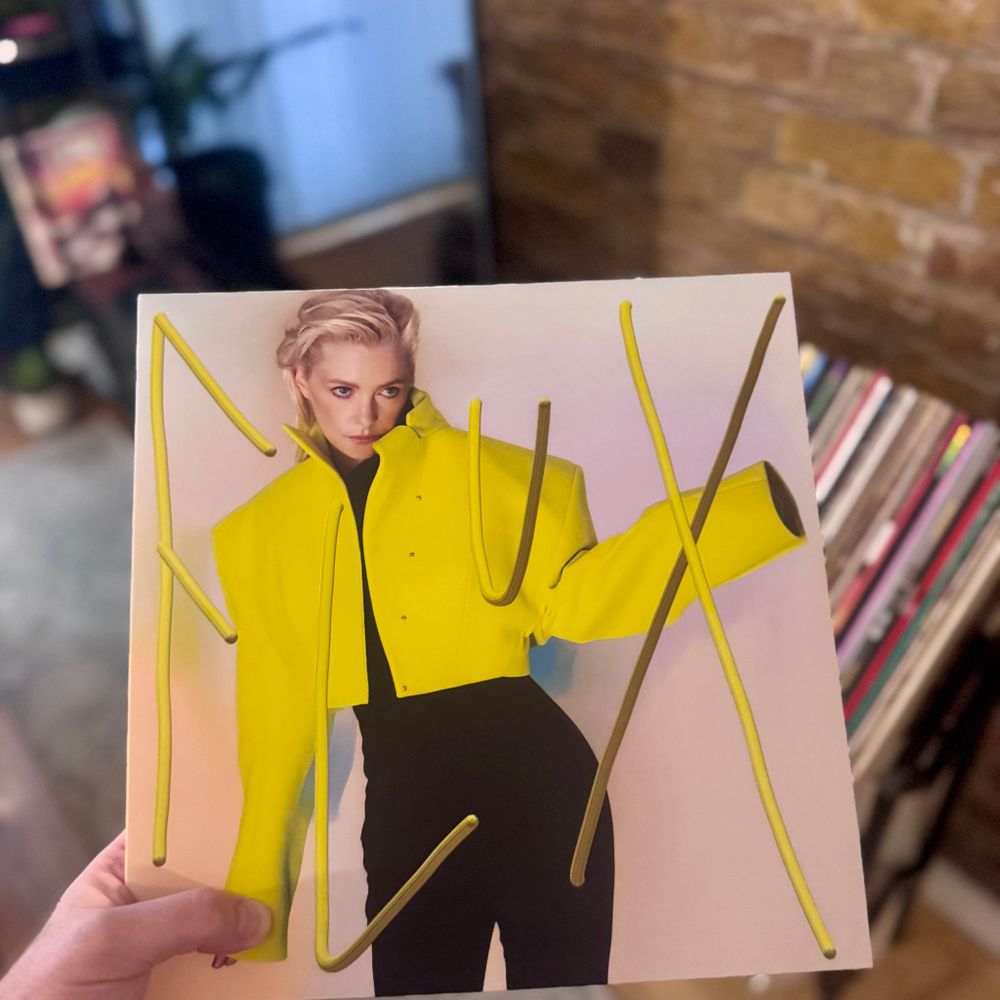A vinyl record of Alison Goldfrapp - Flux