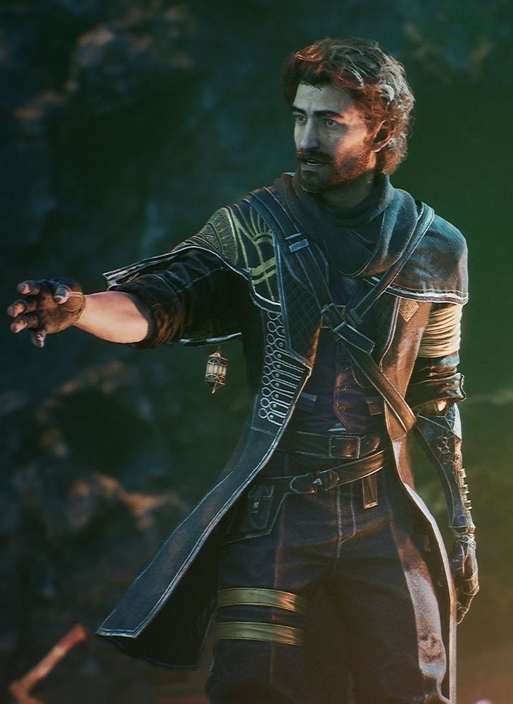 Gustav from Expedition 33 in his Expeditioner outfit