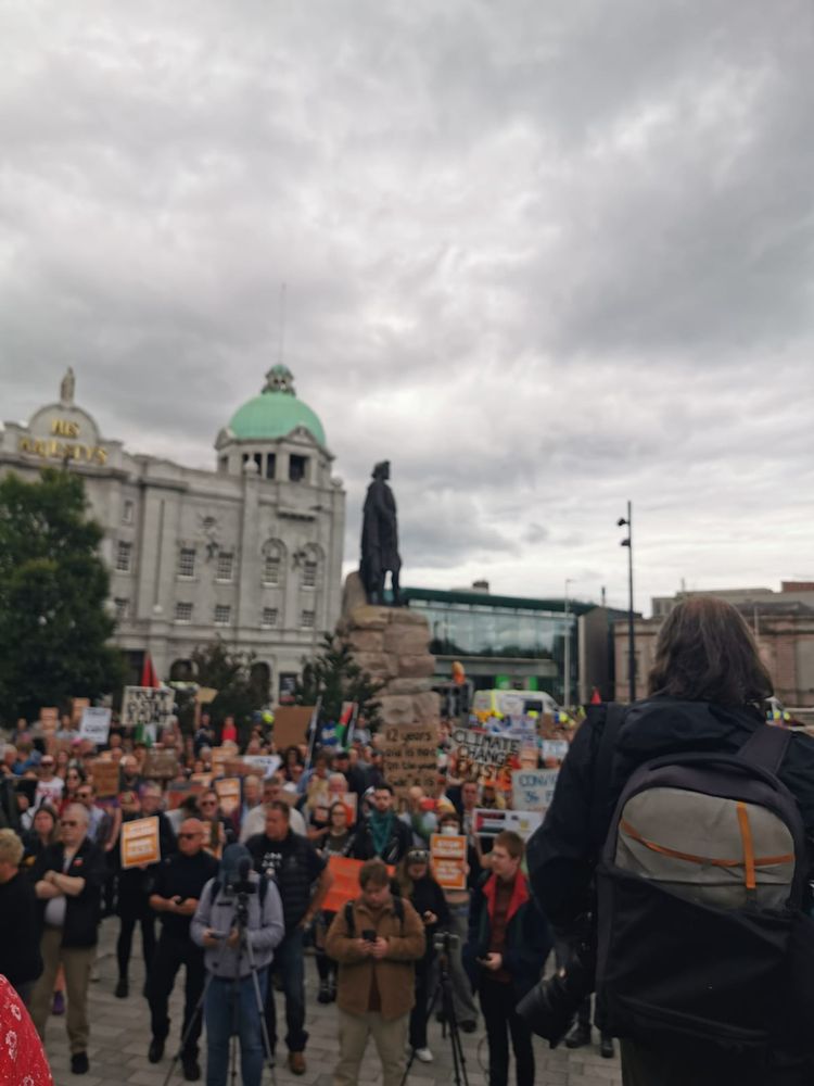 Aberdeen anti-Trump protestors