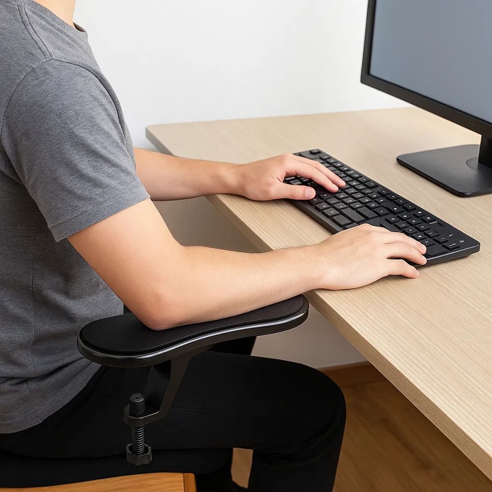 Apoio de braço mágico anti-gravidade.