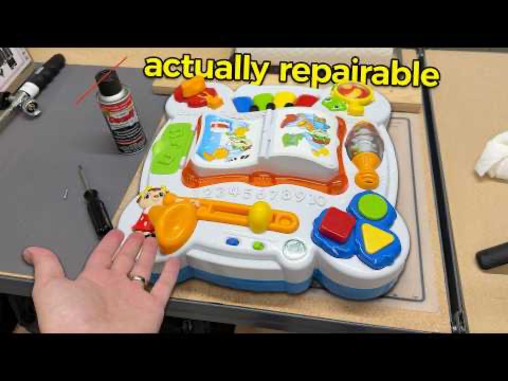 This kids toy is engineered better than my dishwasher