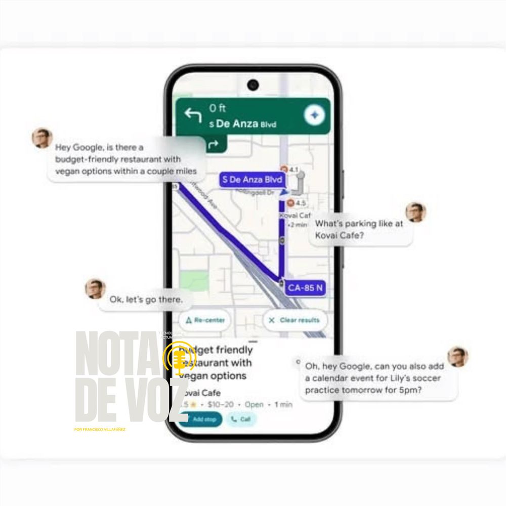 Google Maps con Gemini