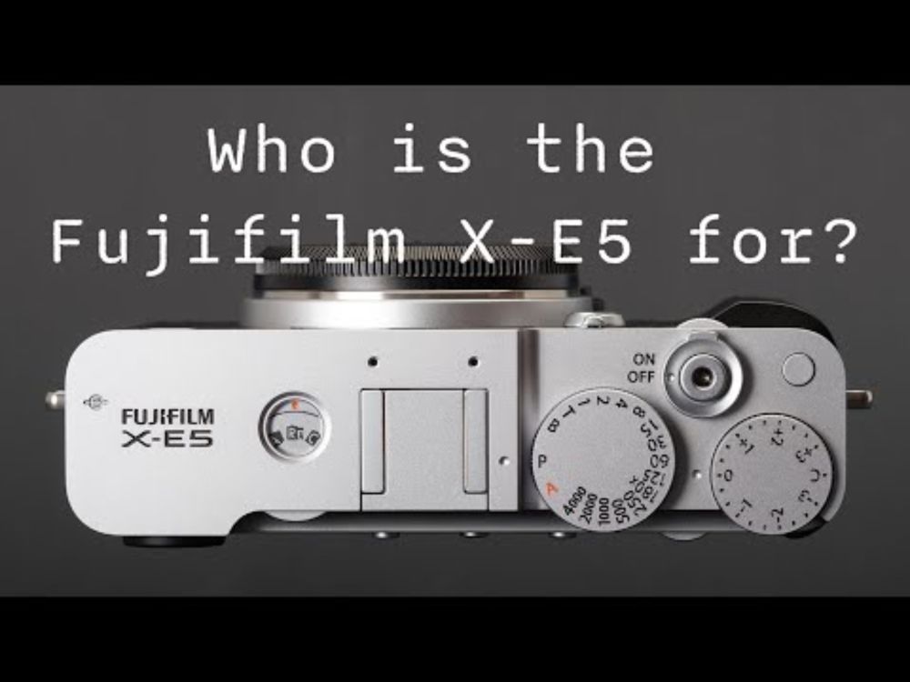 Who is the Fujifilm X-E5 for and should you get one?